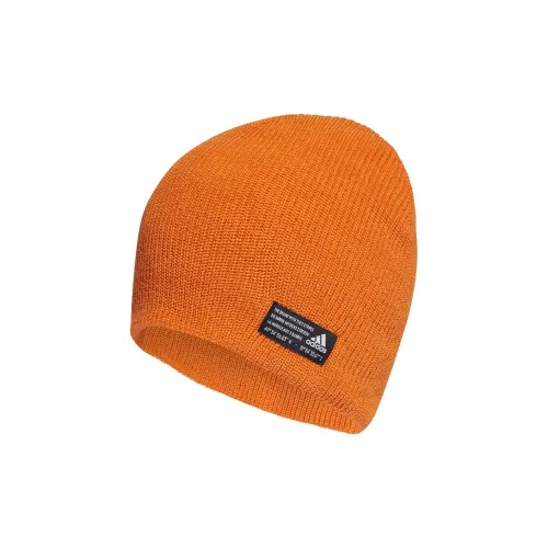 Adidas Акриловые шапки-бини унисекс оранжевые