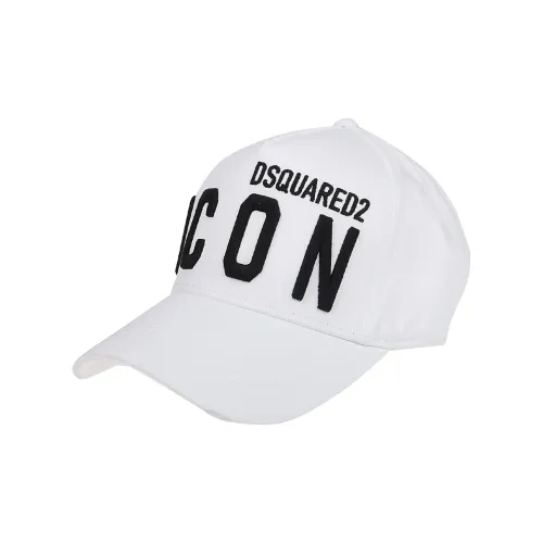 DSQUARED 2 Хлопок Бейсболки Унисекс Белый