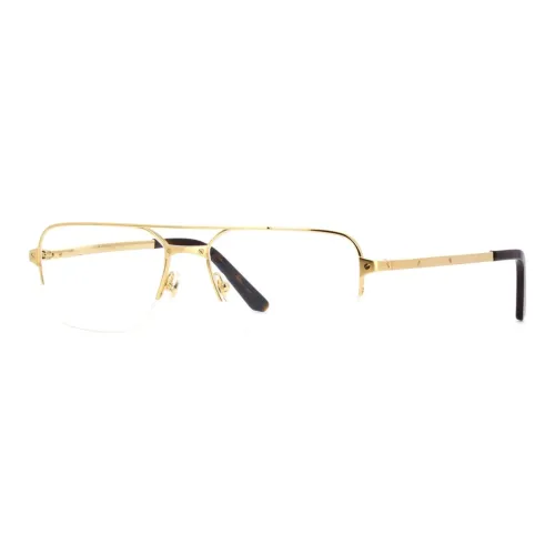 Очки Cartier с диоптриями золотые мужские