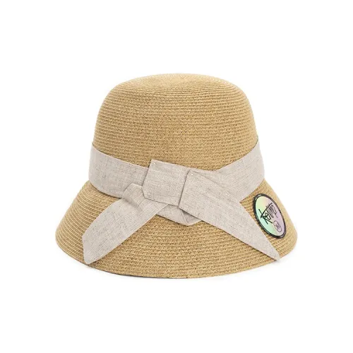 KENMO Плетеная соломенная шляпа ведра для женщин