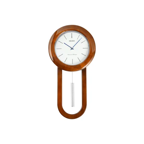 SEIKO Кварцевый механизм массивная древесина настенный часы унисекс белый QXH057B