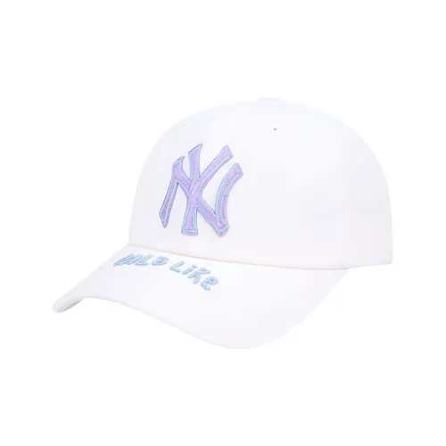 MLB Хлопковые кепки унисекс белые
