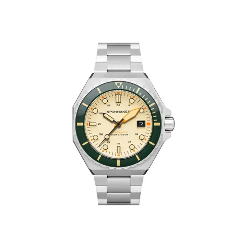 SPINNAKER Автоматический механический механизм Мужские часы DUMAS Collection 44мм*44мм*16мм Желтые