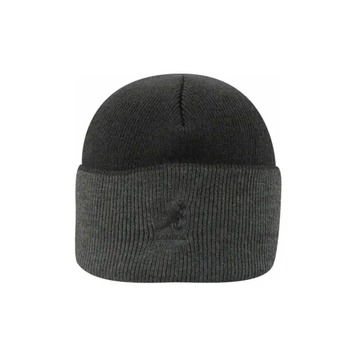 KANGOL Шапка-бини Унисекс Черный Серый