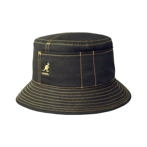 KANGOL Cotton Bucket Hats Черный Унисекс