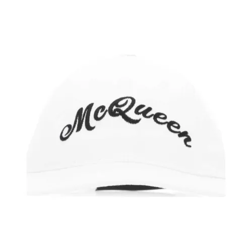 Alexander McQueen Бейсболка из хлопка унисекс