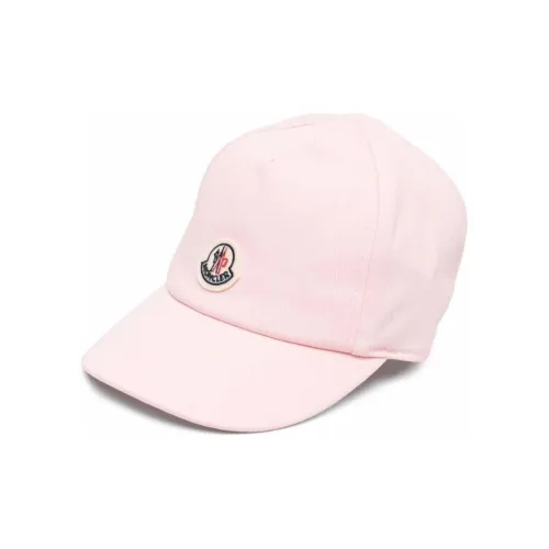 Moncler Хлопок Бейсболка Розовая Унисекс