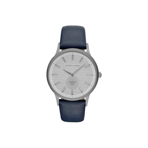 EMPORIO ARMANI Кварцевый механизм Мужские часы 43 мм Серый