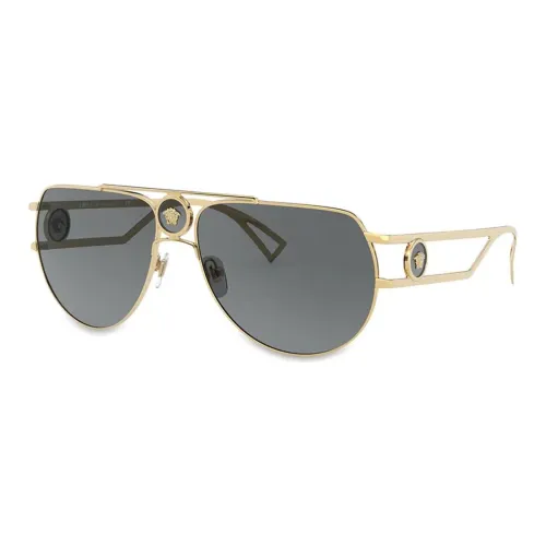 VERSACE Сплав Aviator Солнцезащитные очки Мужские
