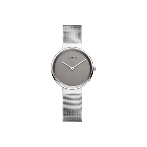 Bering Кварцевый Movement Женские Часы Серебряные