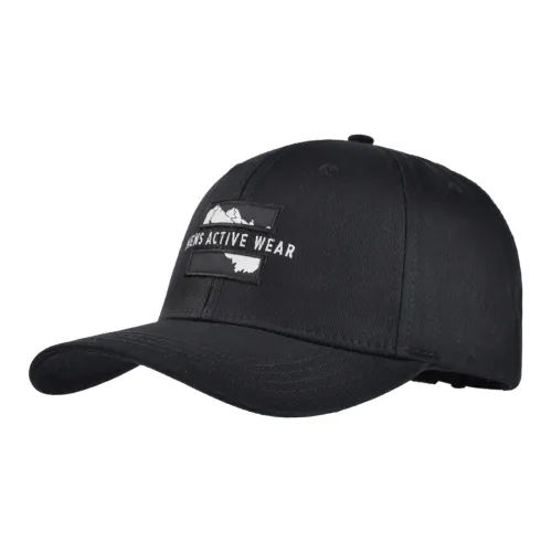 KENMONT Хлопковые кепки черные мужские