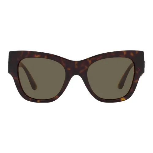 VERSACE Солнцезащитные очки Черепаховый Унисекс