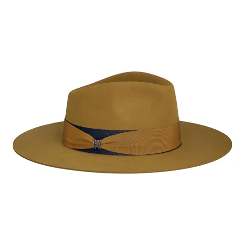 HERMES Faubourg Шляпы ведра Коричневый Унисекс