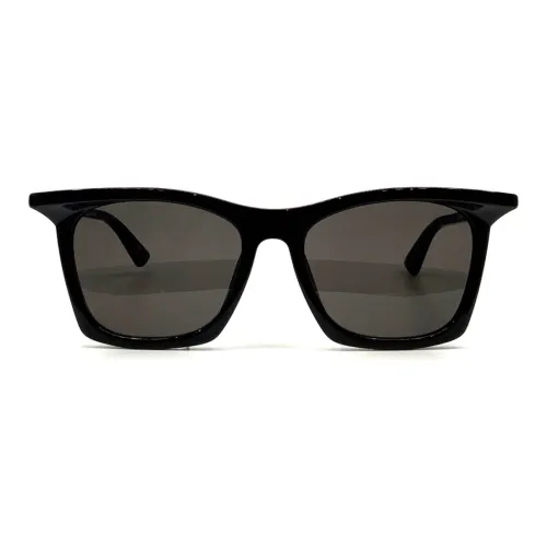 Balenciaga Ацетатные оправы для очков Oval Унисекс Черные