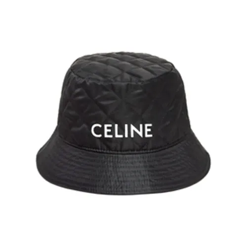CELINE Полиамид Шляпа ведра Черный Унисекс