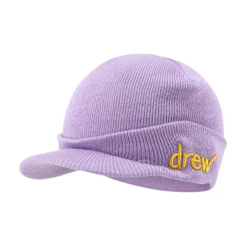 Drew House Акриловые шапки-бини унисекс фиолетовые