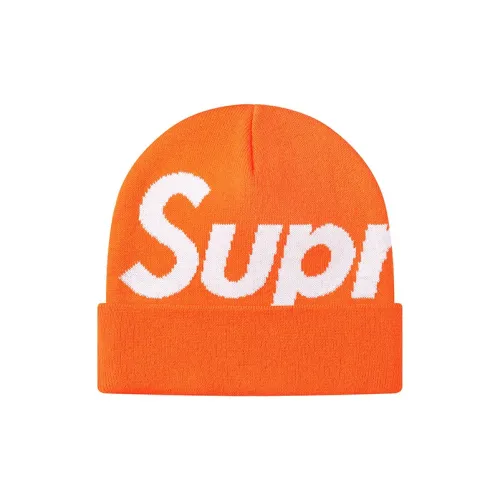 Supreme Кашемировая смесь Шапки-бини Унисекс Оранжевый Красный Фиолетовый Черный Белый Зеленая клетка Синяя клетка Красная клетка