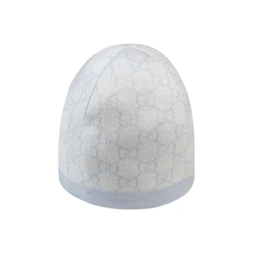 GUCCI Шерстяные шапки Белый/Светло-синий Детский