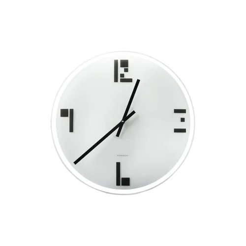 Kieninger Кварцевый Movement Унисекс Настенные часы Белый