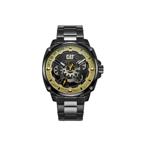 Кварцевый механизм, мужские часы CARTER WATCH, 50 мм * 45 мм * 12 мм, черный