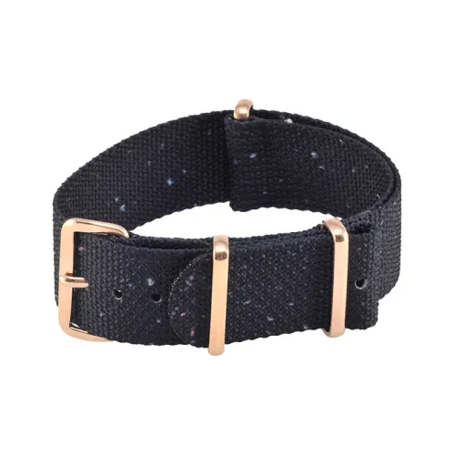 HYPERGRAND Watch Кварцевый механизм Нейлоновый ремешок Розовое золото Циферблат Унисекс