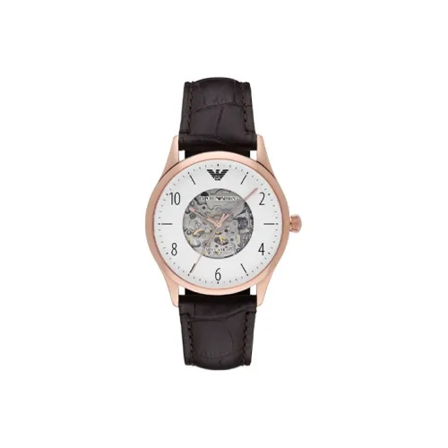 EMPORIO ARMANI Автоматический Механический Механизм Мужские Часы Машина 41 мм Белый