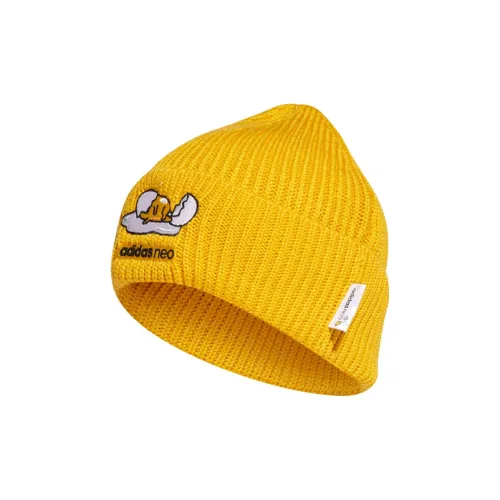 ADIDAS NEO Акриловые шапки-бини Унисекс Желтые