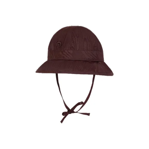 Marine Serre Полиэстер Шляпа ведра Коричневый Унисекс