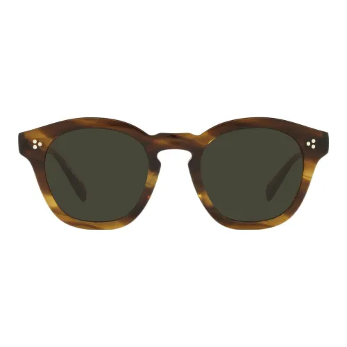 Oliver Peoples Солнцезащитные очки Коричневый Унисекс