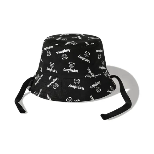LAMLICKA Хлопковые Панамы Черные Унисекс