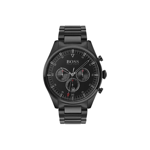 Hugo Boss Кварцевый механизм Мужские часы 44 мм Черный