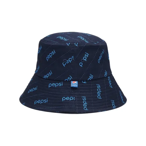 pepsi Cotton Bucket Hats Глубокий морской синий Женские