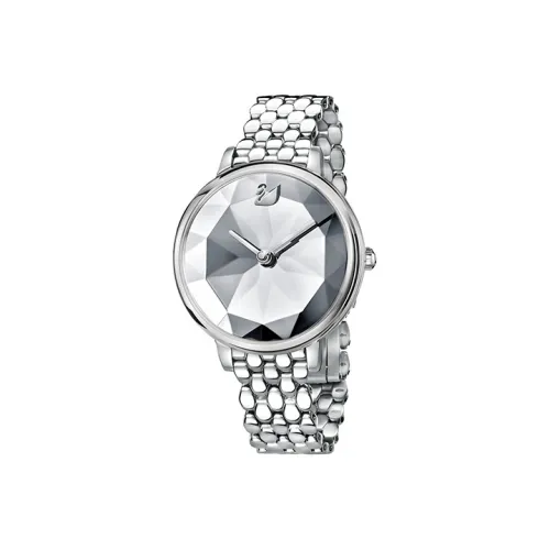 Swarovski Collection Женские часы Кварцевый механизм Ремешок из нержавеющей стали Белый циферблат 5416017