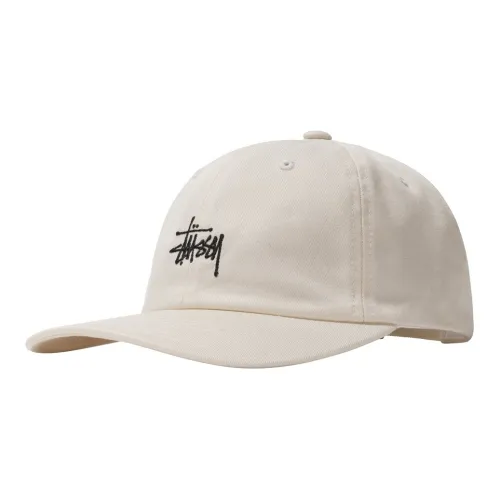 Stussy Хлопок Кепки Мужские Экрю