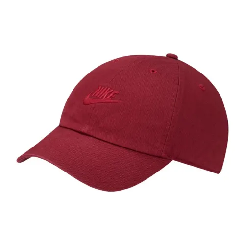 Бейсболка Nike унисекс бордового цвета