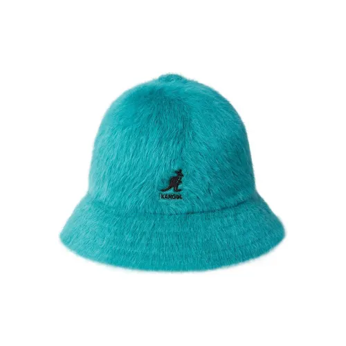 KANGOL Смесовая шерсть Шляпа ведра Синяя Унисекс