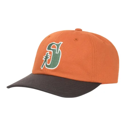 Stussy Хлопок Бейсболка Апельсин Унисекс