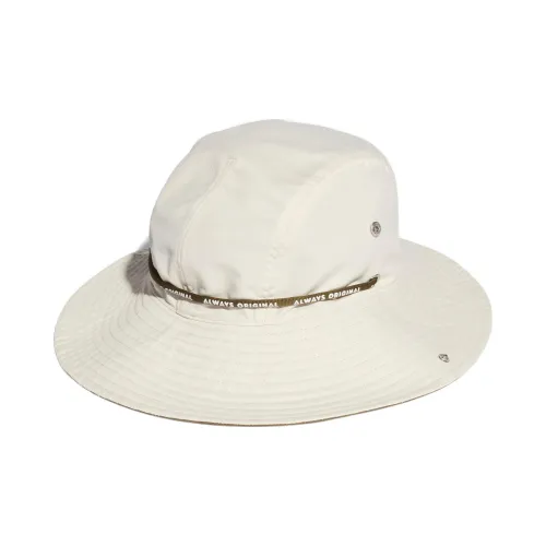 Adidas Полиэстер Шляпа ведра Бежевого цвета Унисекс