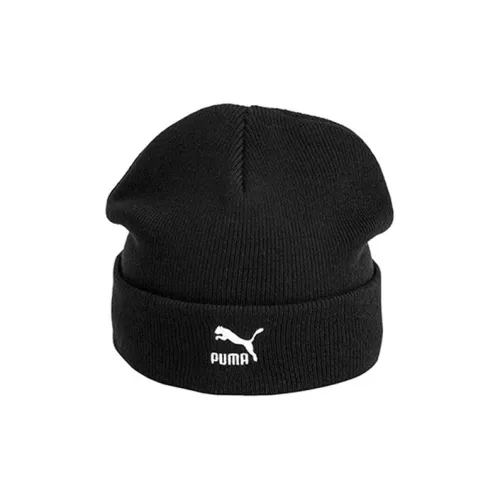 PUMA Акриловая Шапка-Бини Черного Цвета Унисекс