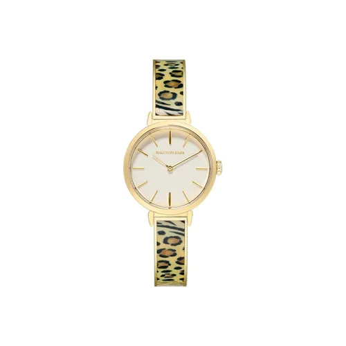 HALCYON DAYS Наручные часы кварцевый механизм 28 мм белый циферблат женские часы