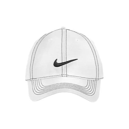 NIKE Полиэстер Бейсболка Белая Унисекс