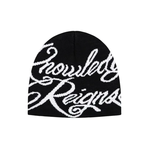 Supreme Акриловые Шапки-бини Унисекс Черный Хаки Фиолетовый Красный Белый