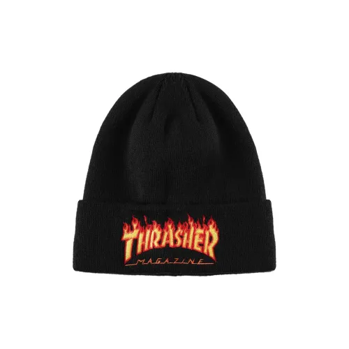 Thrasher Акриловые шапки-бини унисекс черные