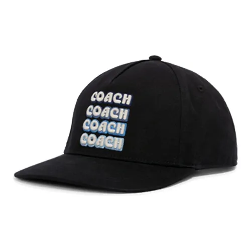 COACH Хлопок Бейсболки Черные Мужские
