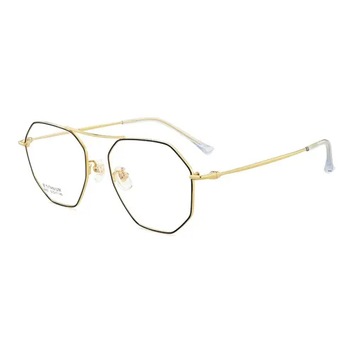 MUZU Чистый титан Aviator Оправы для очков Унисекс