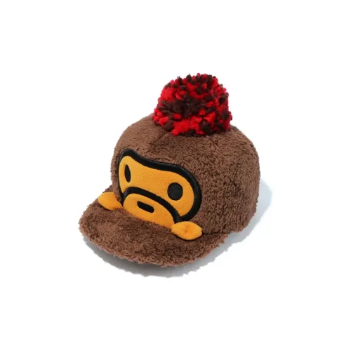 A BATHING APE Хлопок Бейсболка Коричневая для Детей