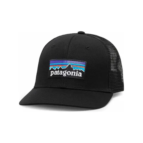 Patagonia Хлопок Бейсболка Черная Унисекс