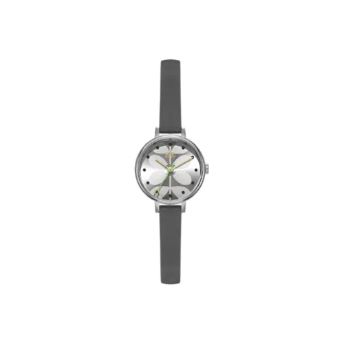ORLA KIELY Women's Watch Кварцевый механизм ремень из натуральной кожи 26 мм серебристый циферблат модель OK2251