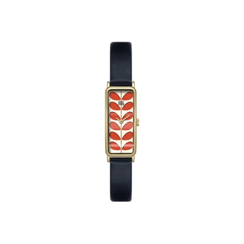 ORLA KIELY Women's Watch Кварцевый механизм ремень из натуральной кожи многоцветный циферблат