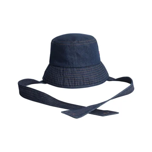 Levis Cotton Bucket Hats Синий Унисекс